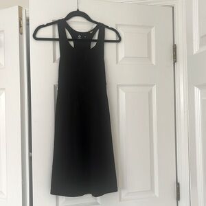 TASC sporty black racer back dress